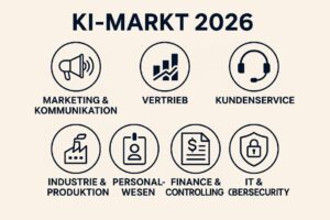 Der KI-Markt 2026 bietet Unternehmen zahlreiche Einstiegsmöglichkeiten zur Optimierung von Prozessen.